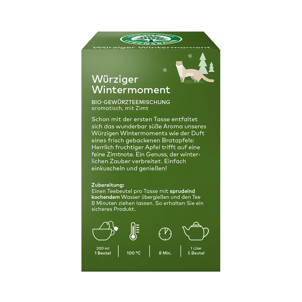 Würziger Wintermoment
