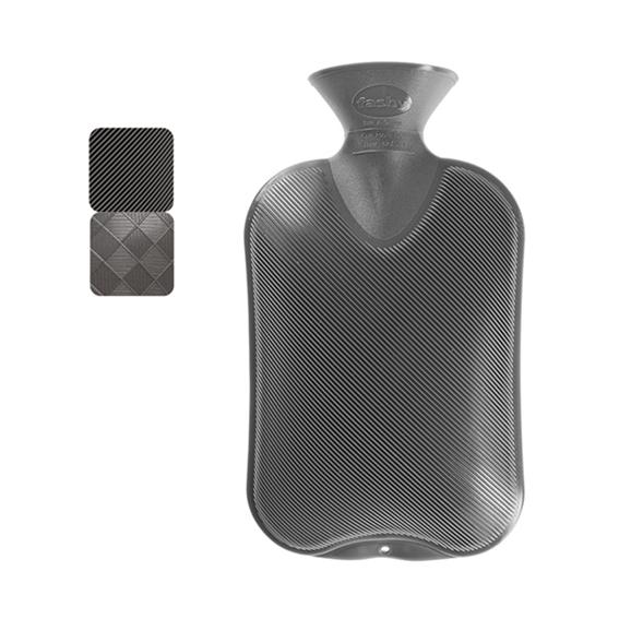 Wärmeflasche Halblamelle anthrazit