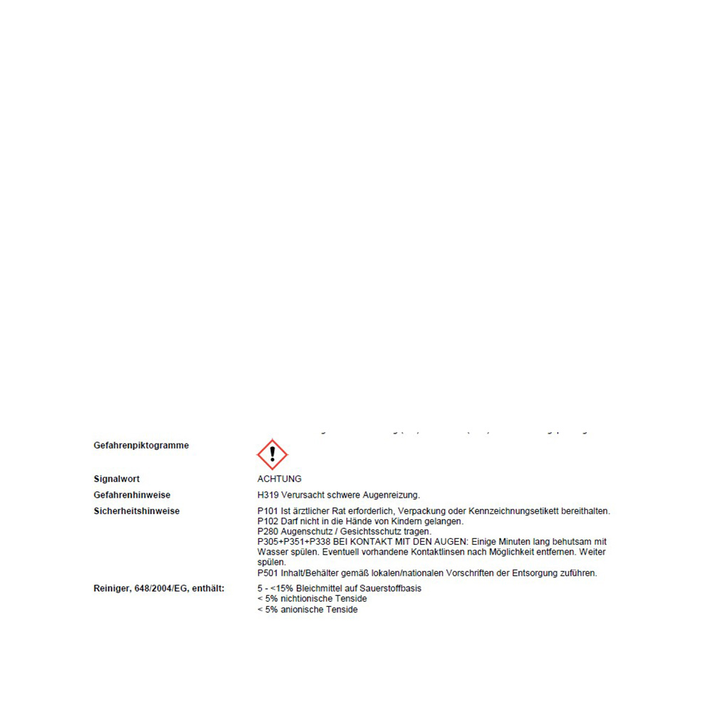 Tabs für Geschirrspülmaschine
