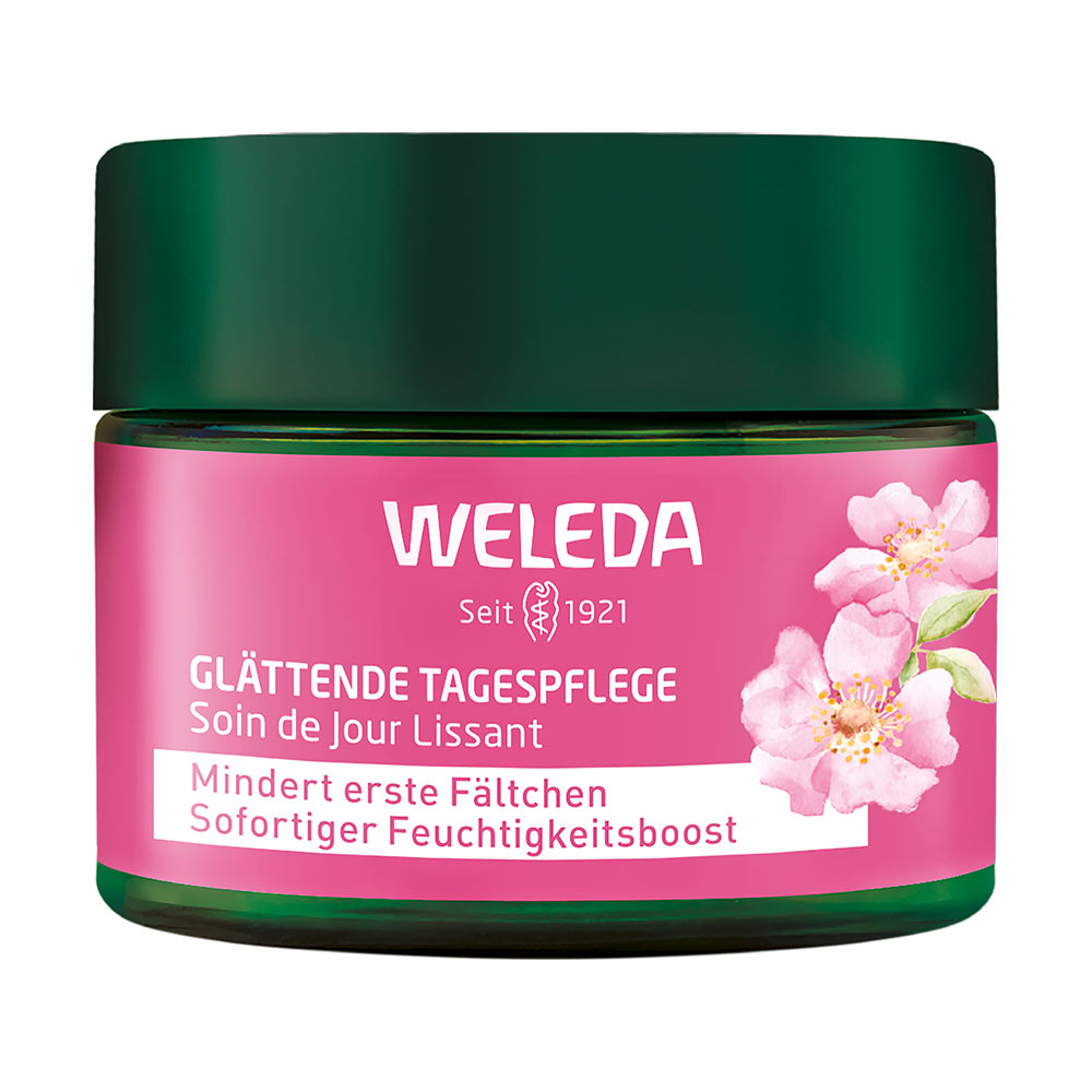 Glättende Tagespflege Wildrose & Weisser Tee
