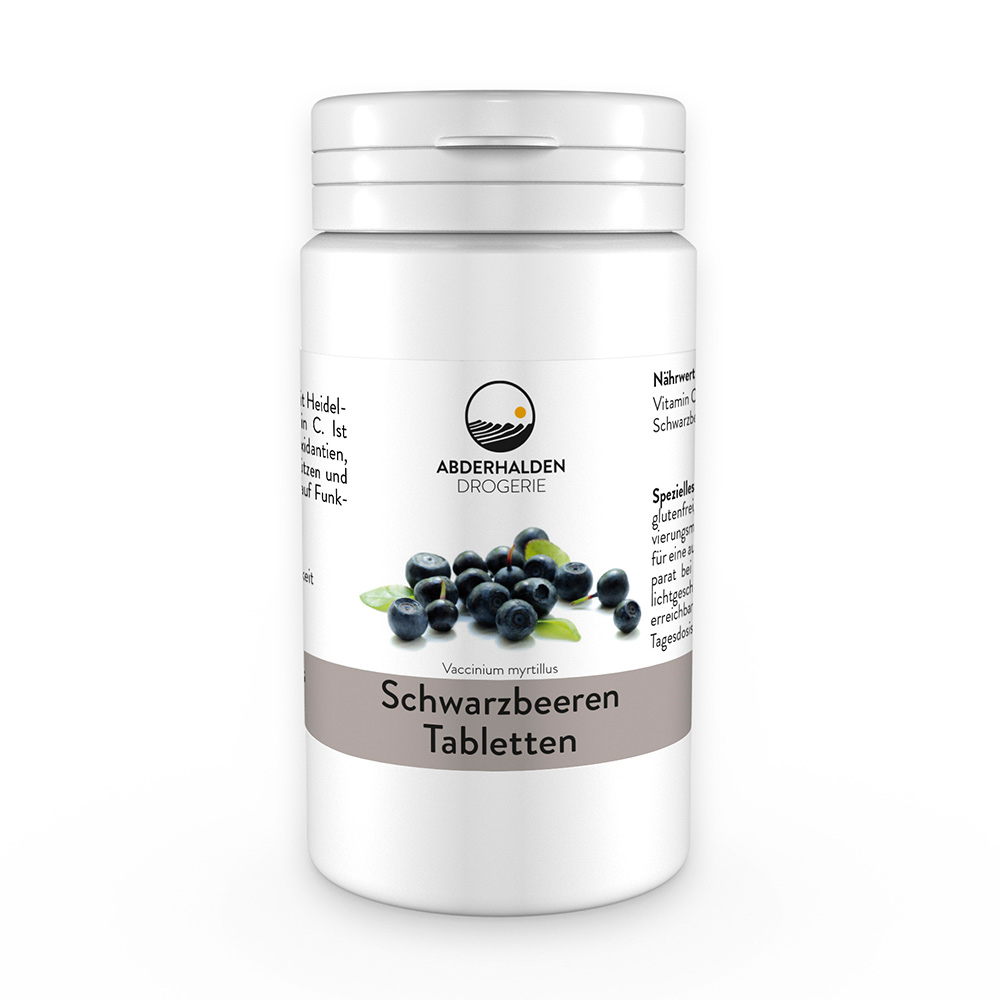 Schwarzbeeren Tabletten