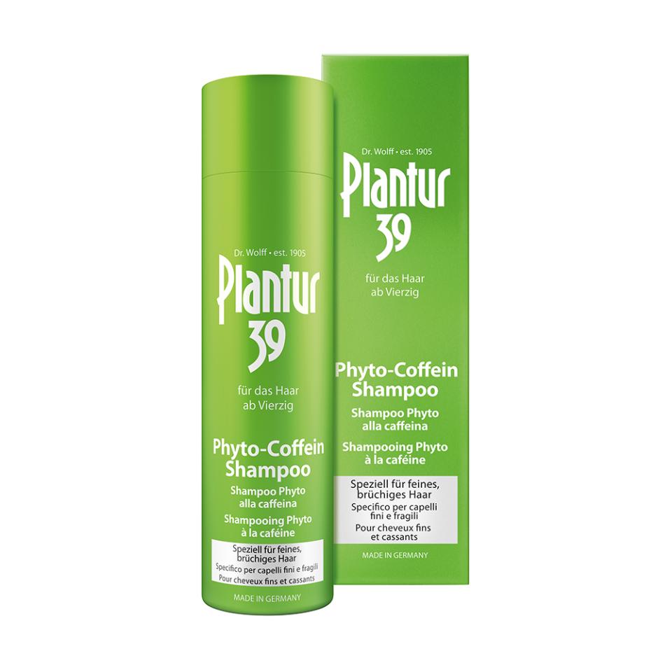 Coffein-Shampoo feines, brüchiges Haar
