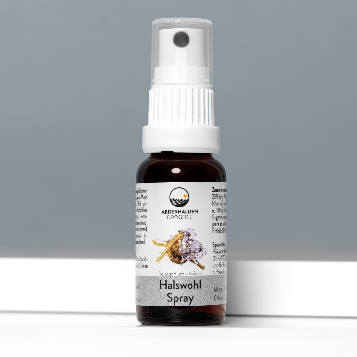 Halswohl Spray