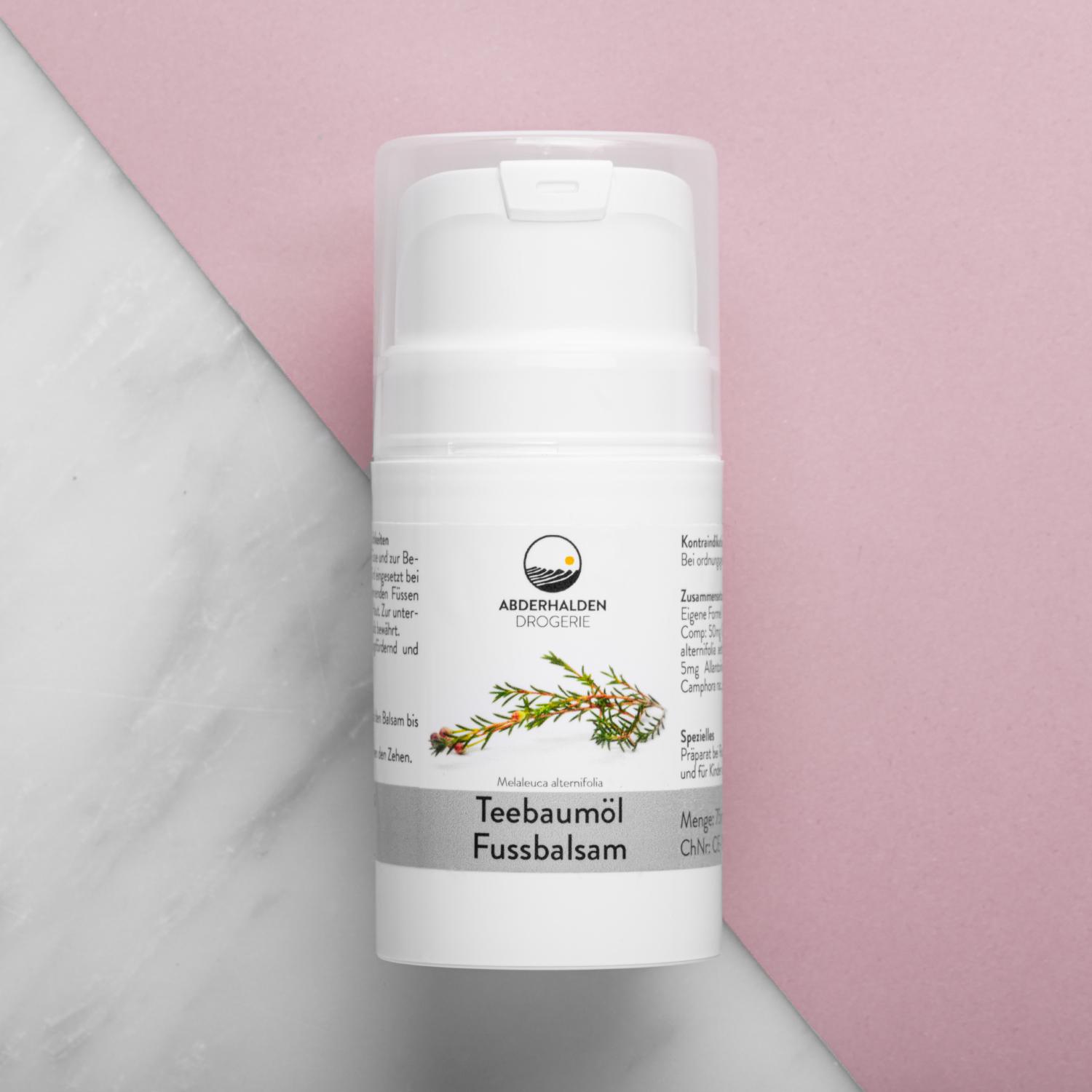 Teebaumöl Fussbalsam