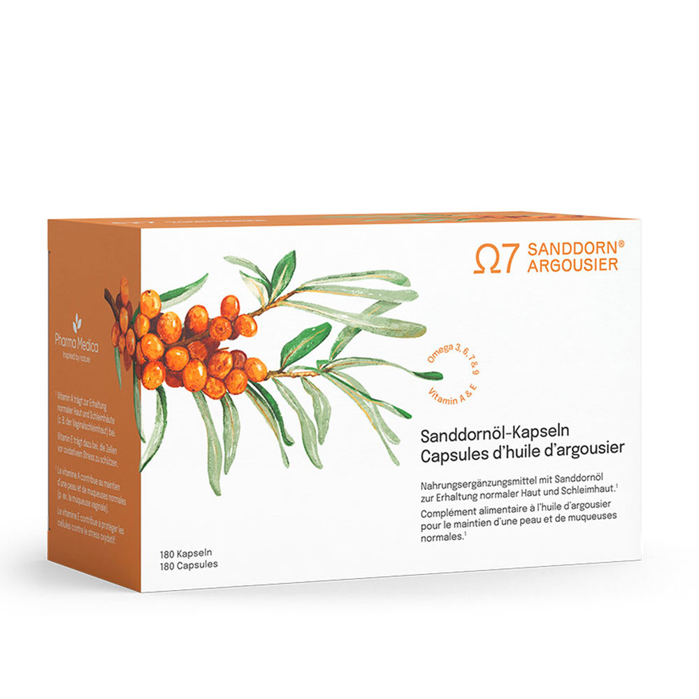 Sanddornöl Omega 7 Kapseln