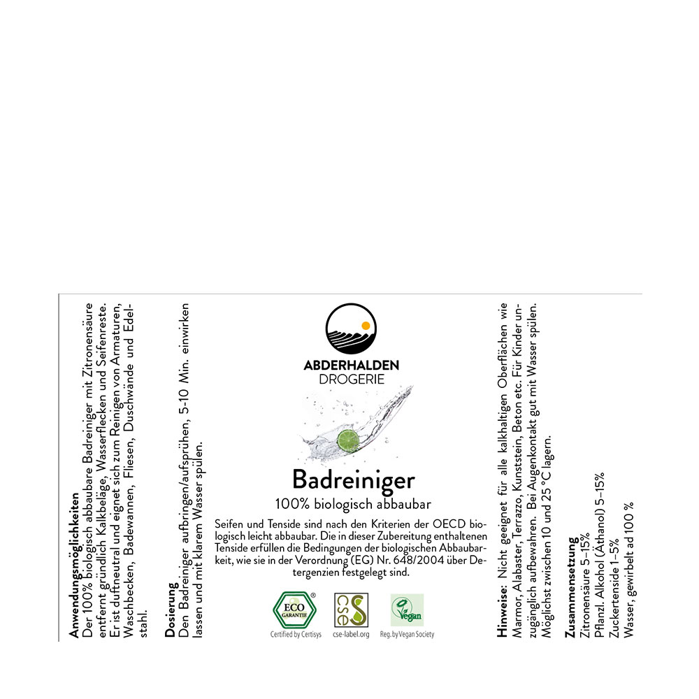 Badreiniger