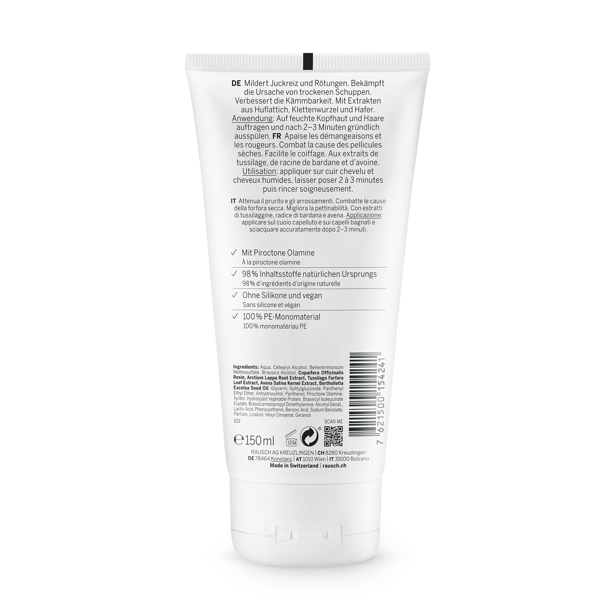 Sensitive Conditioner mit Herzsamen