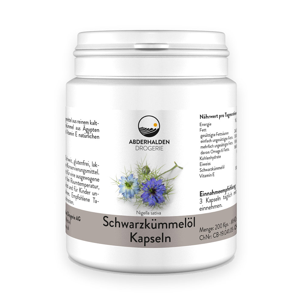 Schwarzkümmelöl Kapseln