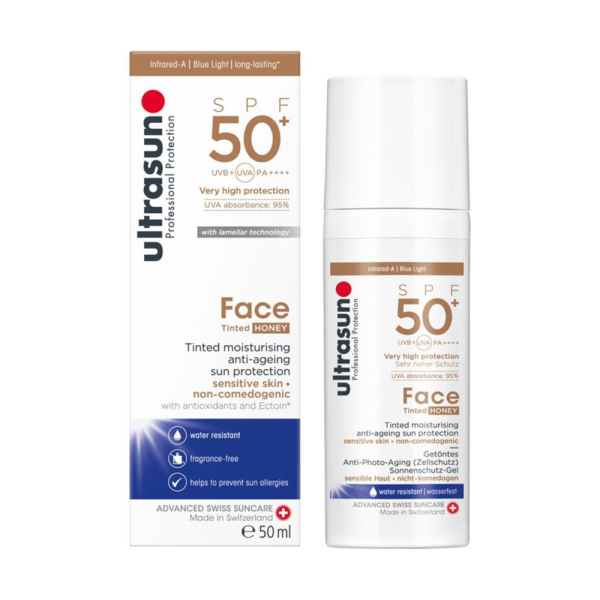 Sun Face Fluid SPF50+ Tinted Honey