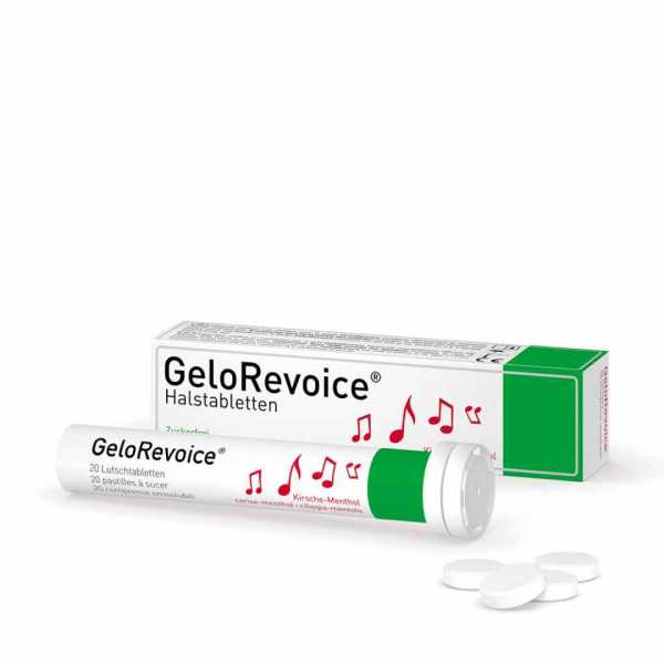 GeloRevoice Halstablette Kirsche-Menthol