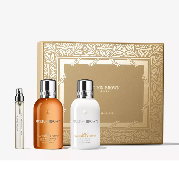 Sunlit Clementine & Vetiver Travel Collection