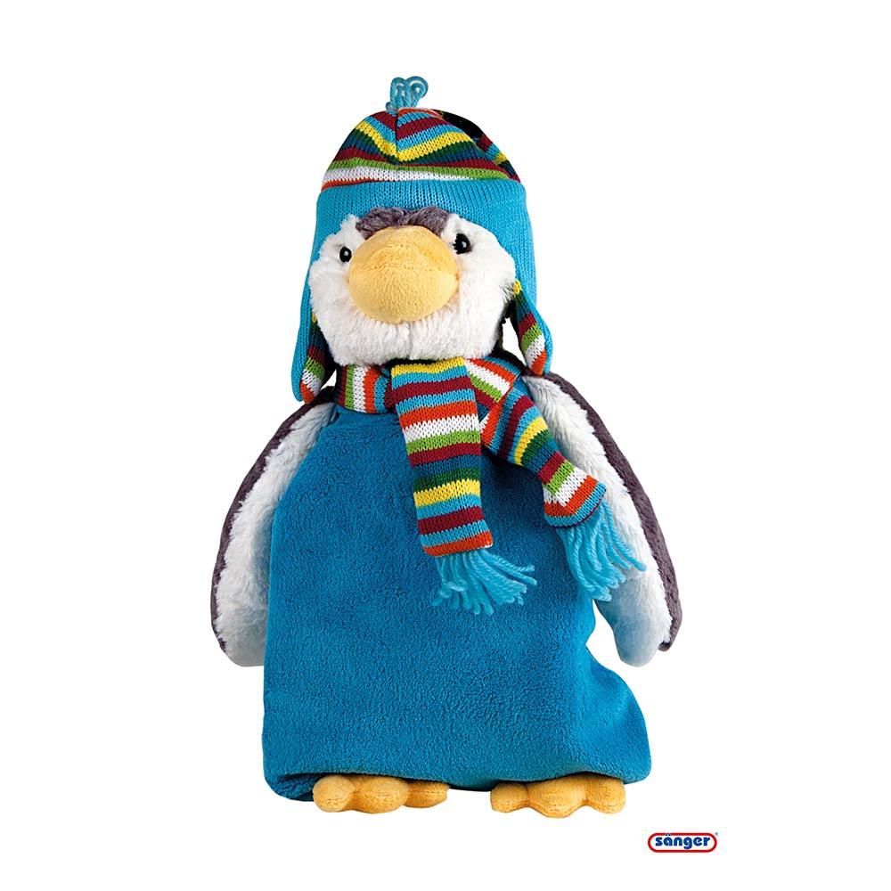 Wärmflasche Plüschtier Pinguin Paul