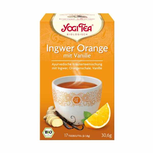 Ingwer Orangen Tee
