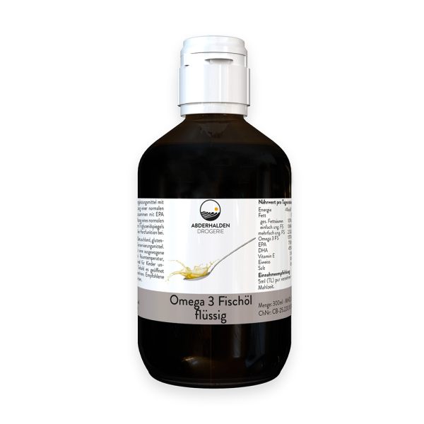 Omega-3 Fischöl Flüssig
