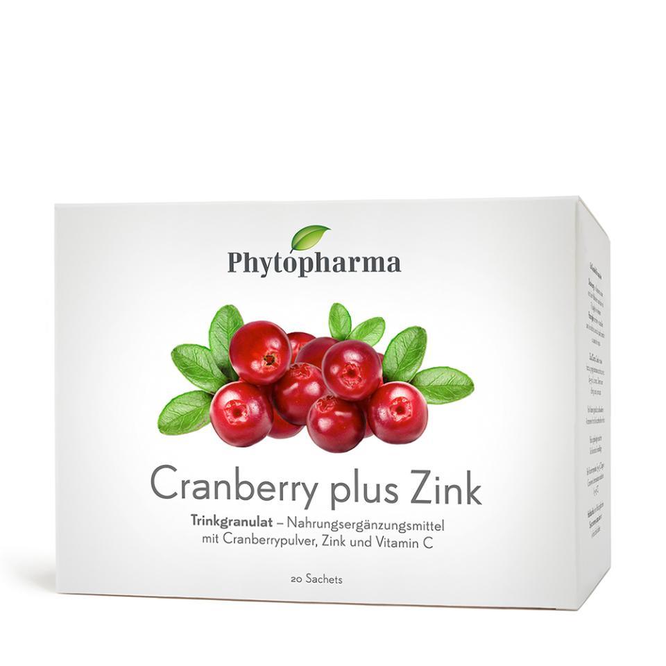 Cranberry plus Zink Trinkgranulat