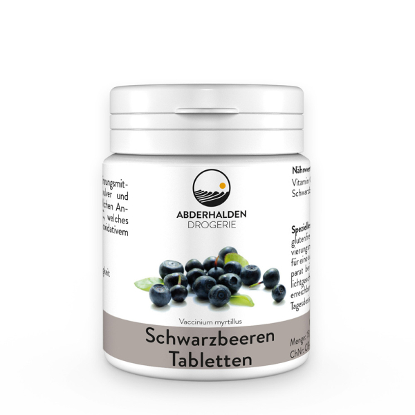 Schwarzbeeren Tabletten