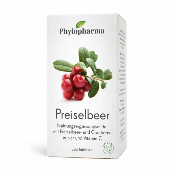 Preiselbeer Tabletten