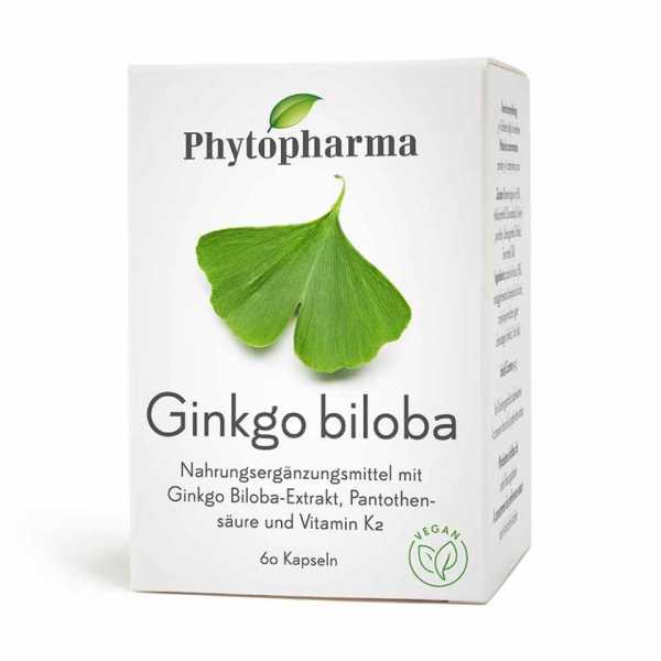 Ginkgo biloba Kapseln