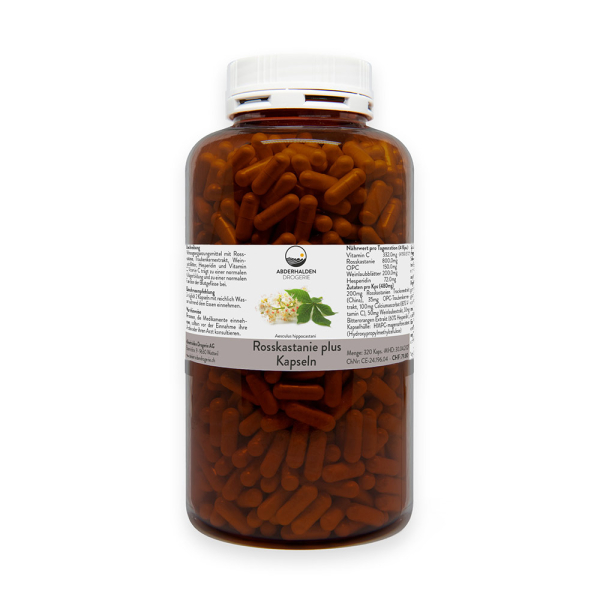 Rosskastanien plus Kapseln