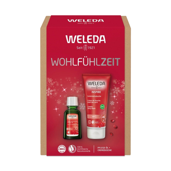 Wohlfühlzeit Granatapfel Geschenkset