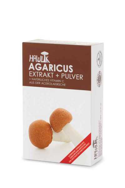 Agaricus Extrakt + Pulver Kapseln