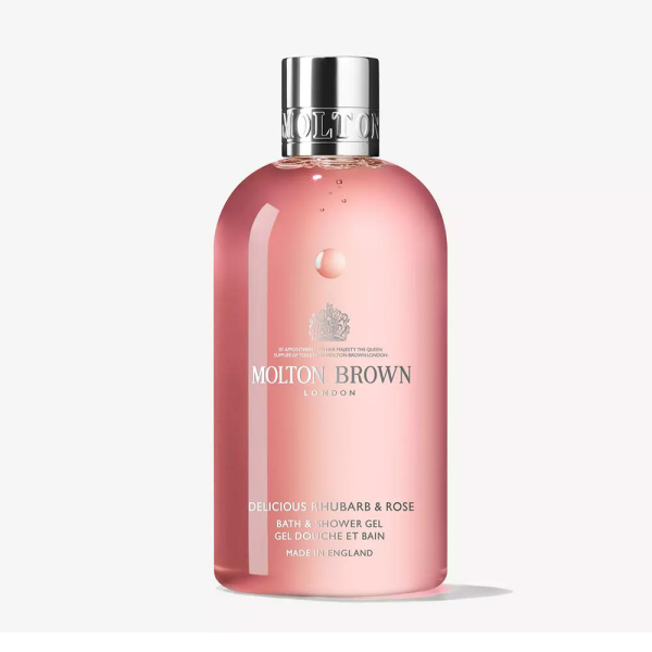 Delicious Rhubarb & Rose Bath & Shower Gel