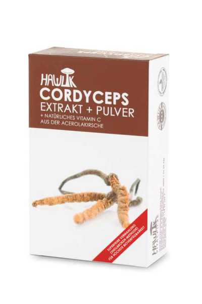 Cordyceps Extrakt + Pulver Kapseln