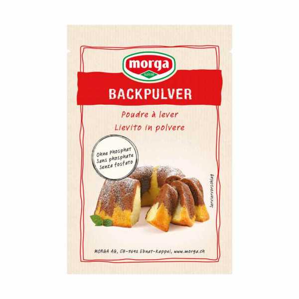 Backpulver ohne Phosphat