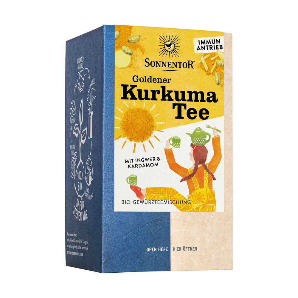 Goldener Kurkuma Tee Bio