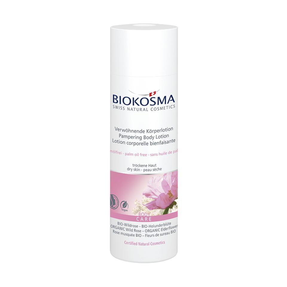 Körperlotion Bio Wildrose-Holunderblüte