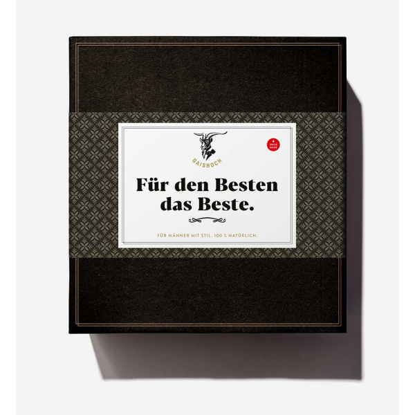 Geschenkset Für den Besten das Beste