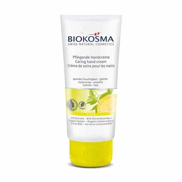 Pflegende Handcreme Bio Zitrone/Verbene