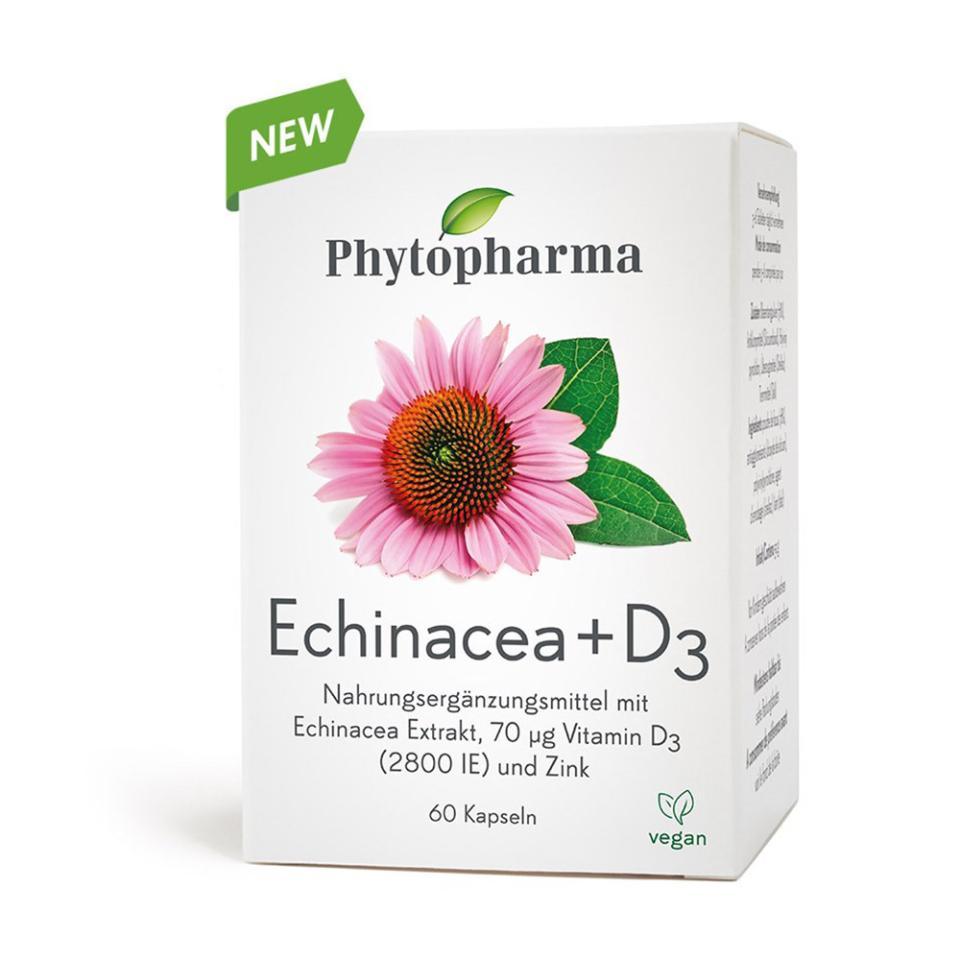 Echinacea + D3 Kapseln