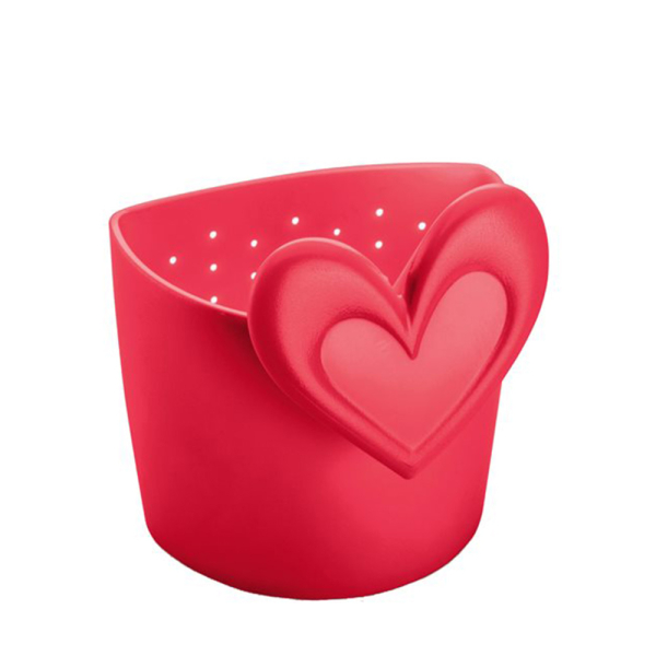 Teesieb Koziol Herz Rot