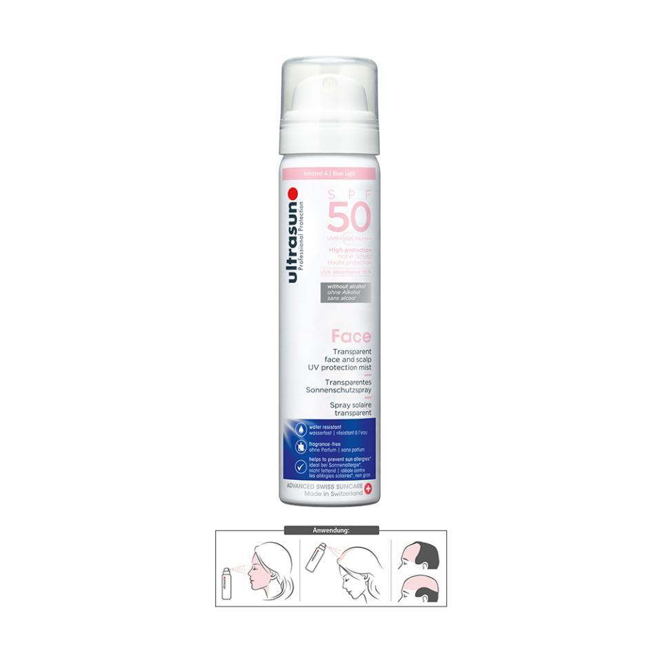 Face & Scalp UV Protection Mist SPF50