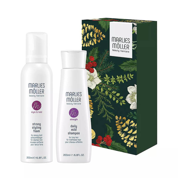 Daily Mild Shampoo & Strong Styling Foam Geschenkset