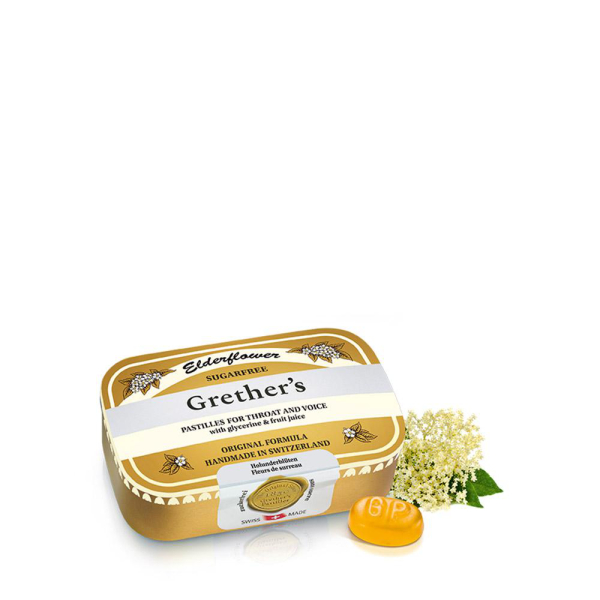 Elderflower Pastillen zuckerfrei