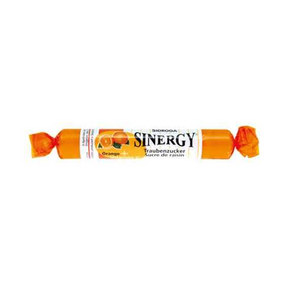 Sinergy Traubenzucker Rolle Orange Vitamin C