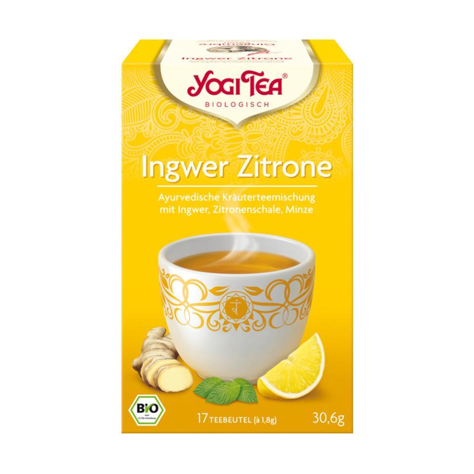 Ingwer Zitrone Tee