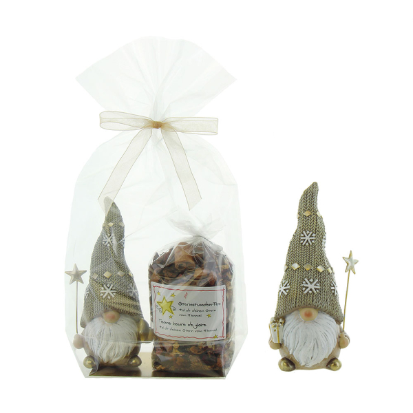 Geschenkset Sternstunden-Tee mit Wichtel