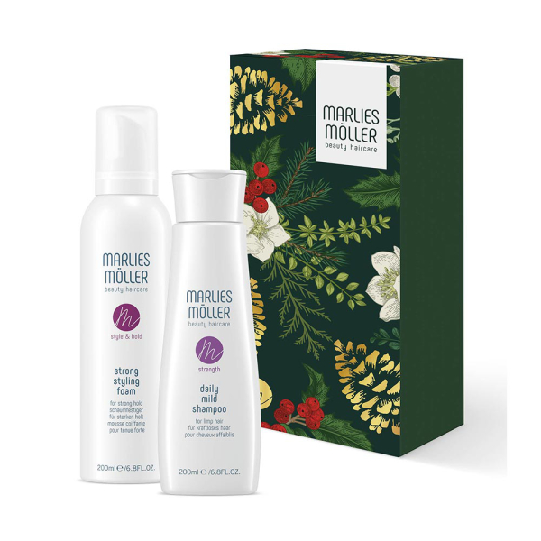 Daily Mild Shampoo & Strong Styling Foam Geschenkset
